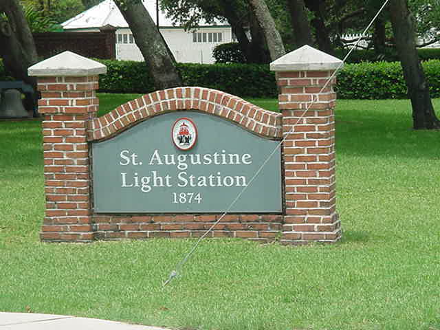 St Augustine Lighthouse Station Anastasia Island